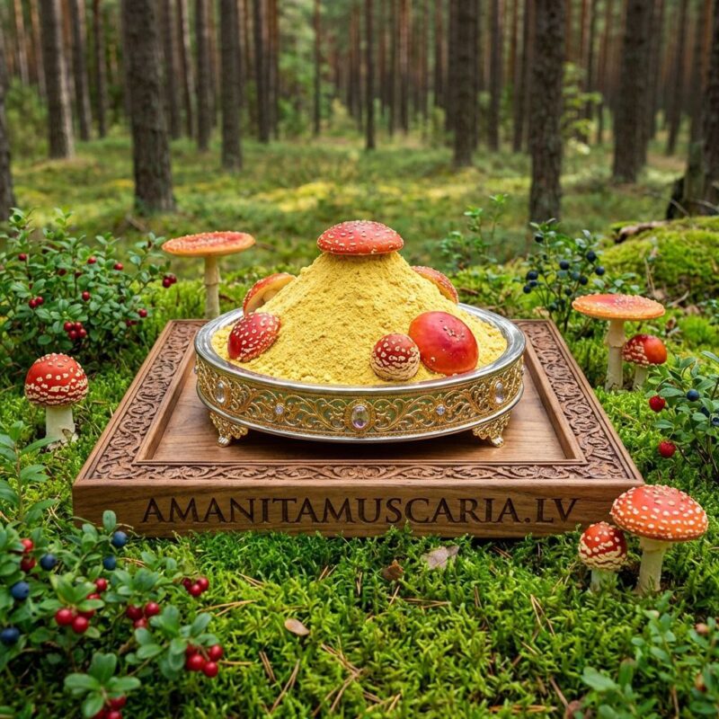 🔥SUPER🍄🍄SALE🔥<br>🍄Молотые шляпки<br>красного мухомора<br>(рremium помол)<br>с небольшим количеством песка<br>2024 года сбора и сушки!<br>60 g.