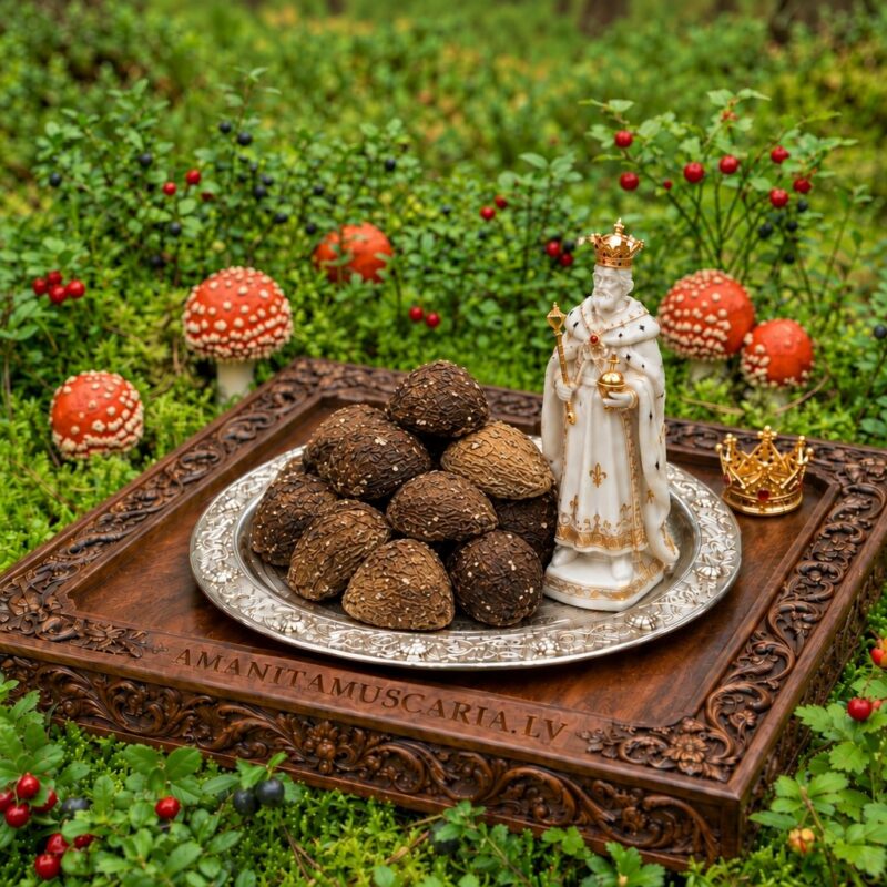 🍄SUPER🏆PREMIUM🍄<br>Нераскрытые premium шляпки<br>королевского мухомора<br>50 g.